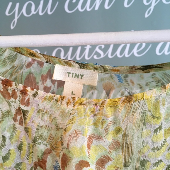 TINY BRAND LAYERED CHIFFON TOP - Picture 2 of 3